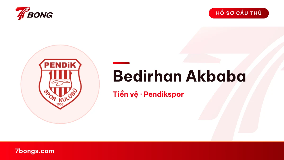 Bedirhan Akbaba — Pendikspor