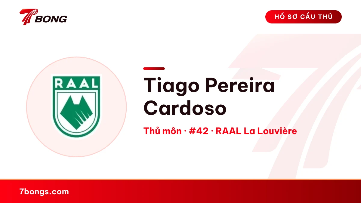 Tiago Pereira Cardoso — RAAL La Louvière