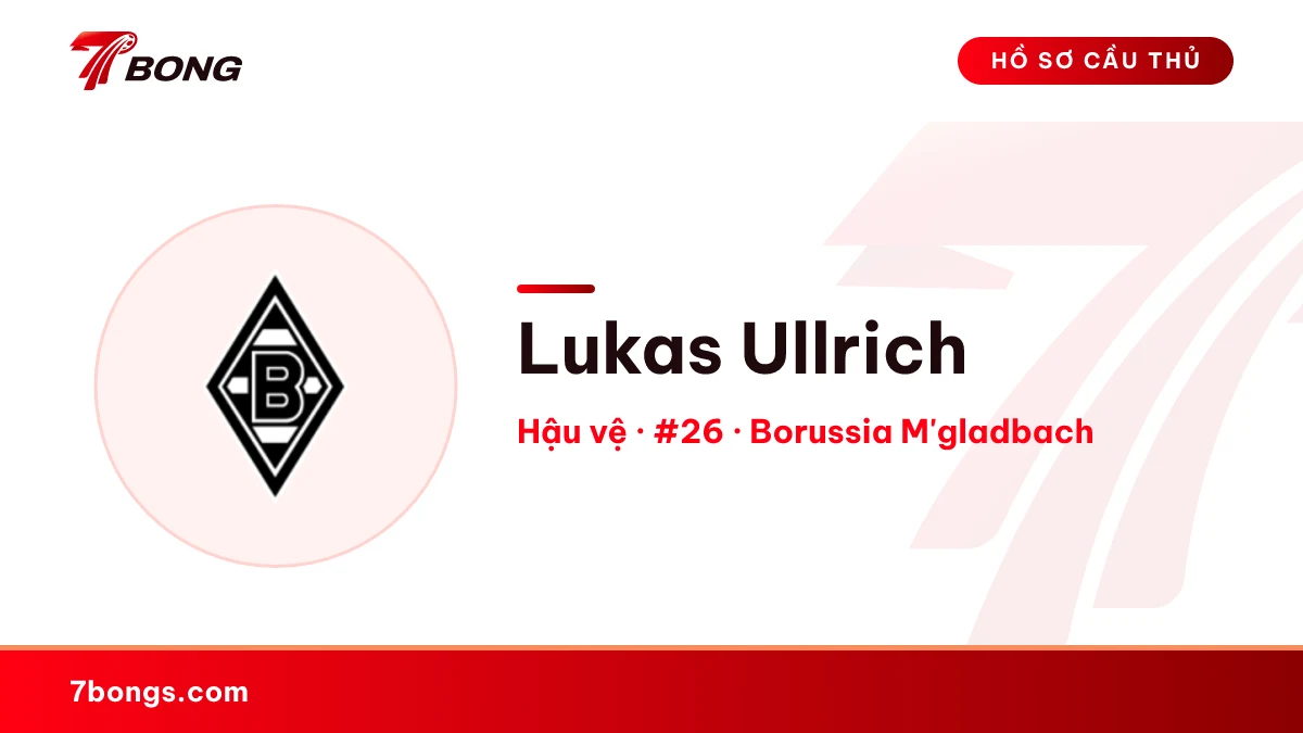Lukas Ullrich — Borussia M'gladbach