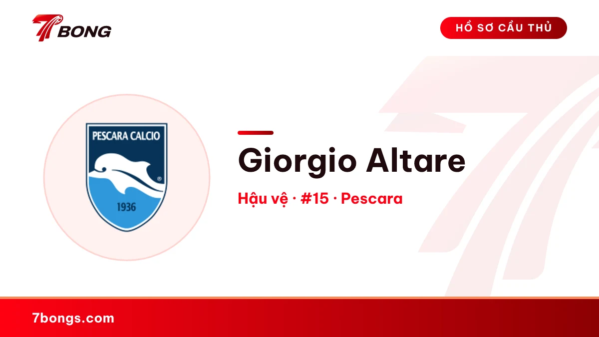 Giorgio Altare — Pescara