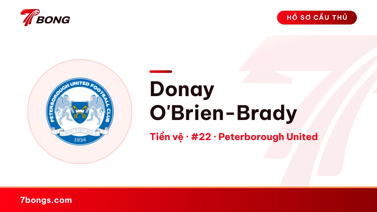Donay O'Brien-Brady — Peterborough United