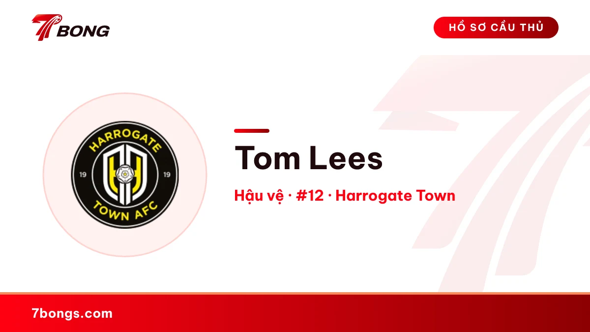 Tom Lees — Harrogate Town