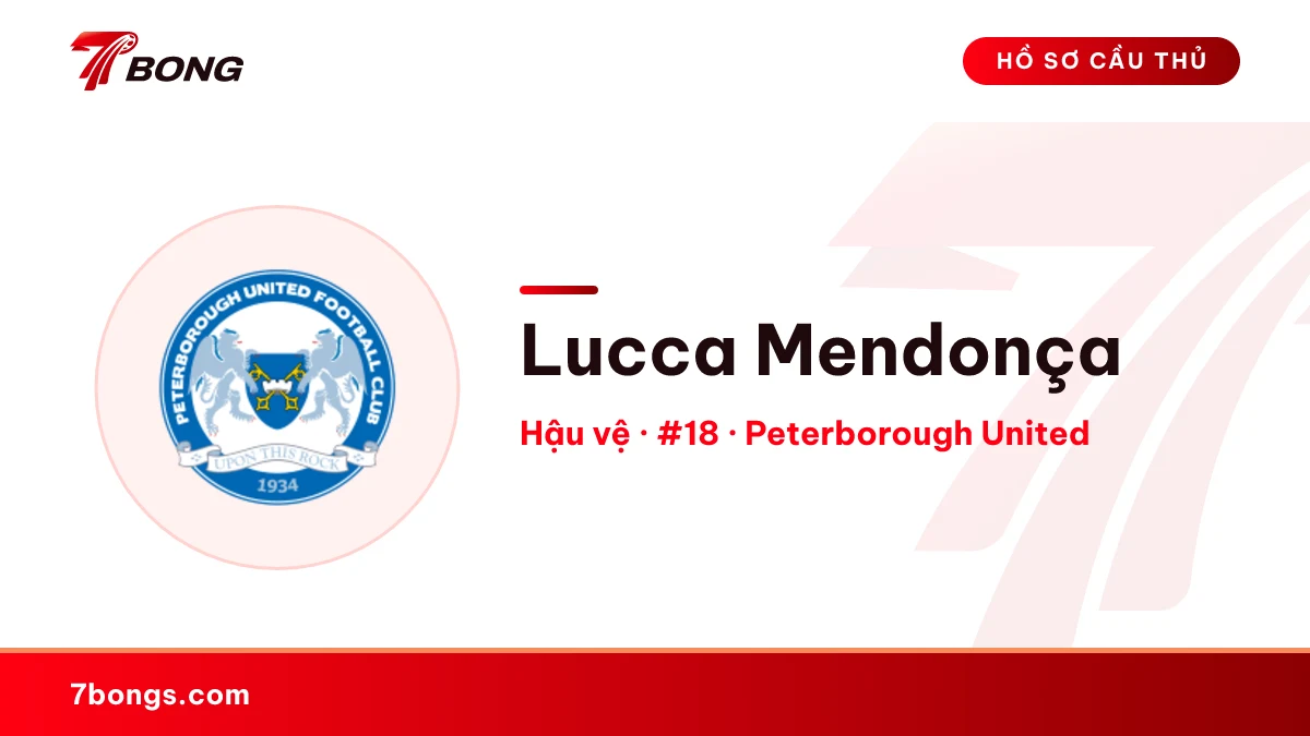 Lucca Mendonça — Peterborough United
