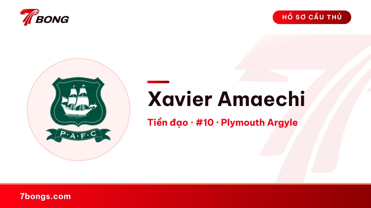 Xavier Amaechi — Plymouth Argyle