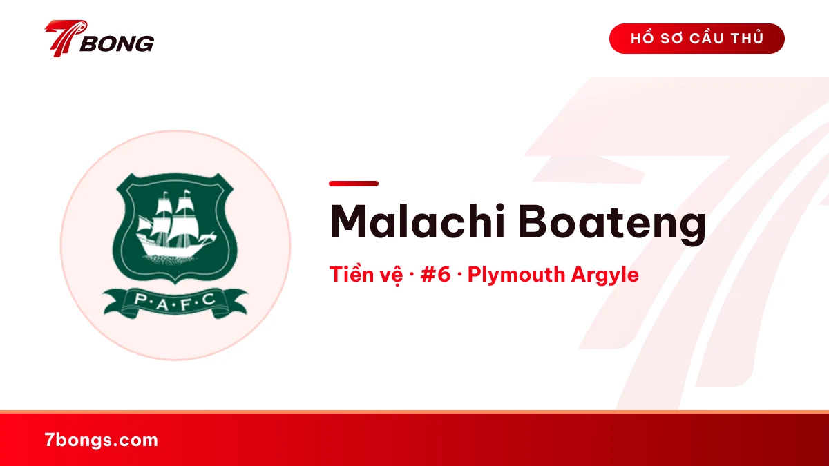 Malachi Boateng — Plymouth Argyle