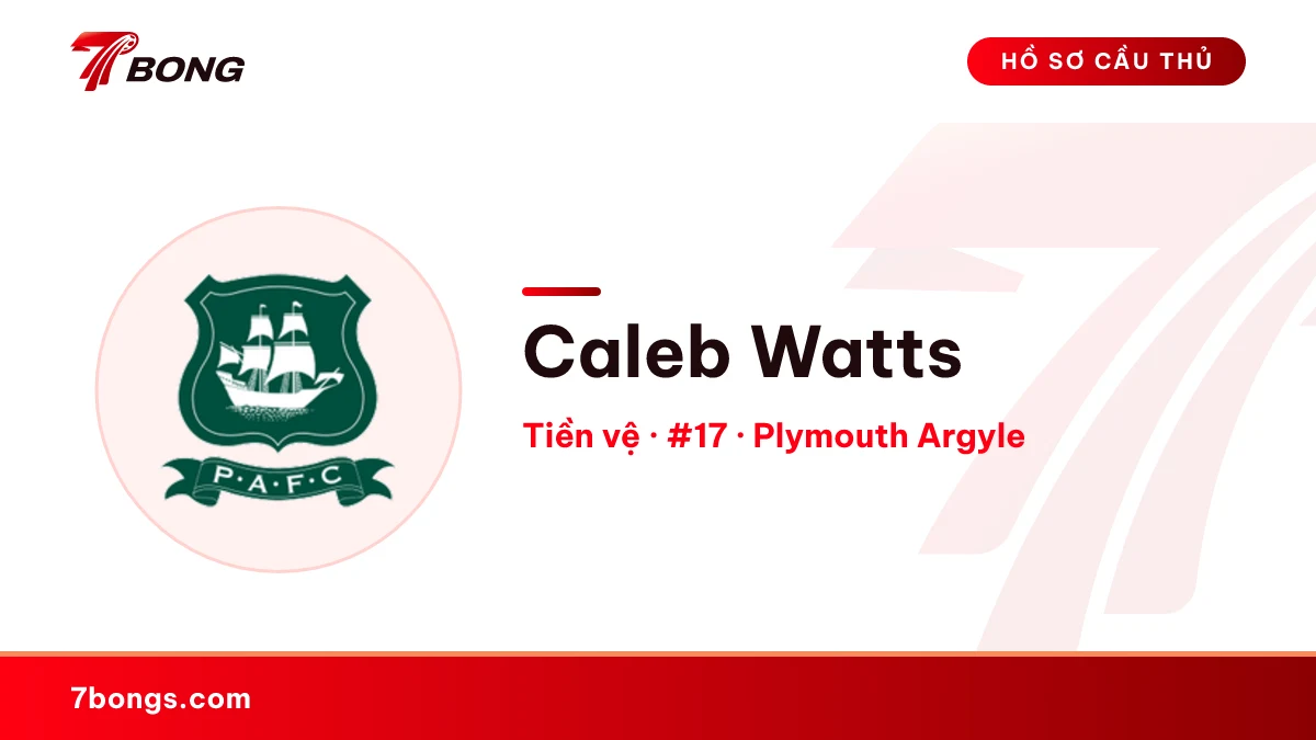 Caleb Watts — Plymouth Argyle