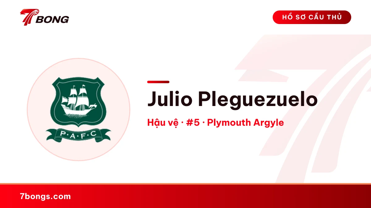 Julio Pleguezuelo — Plymouth Argyle