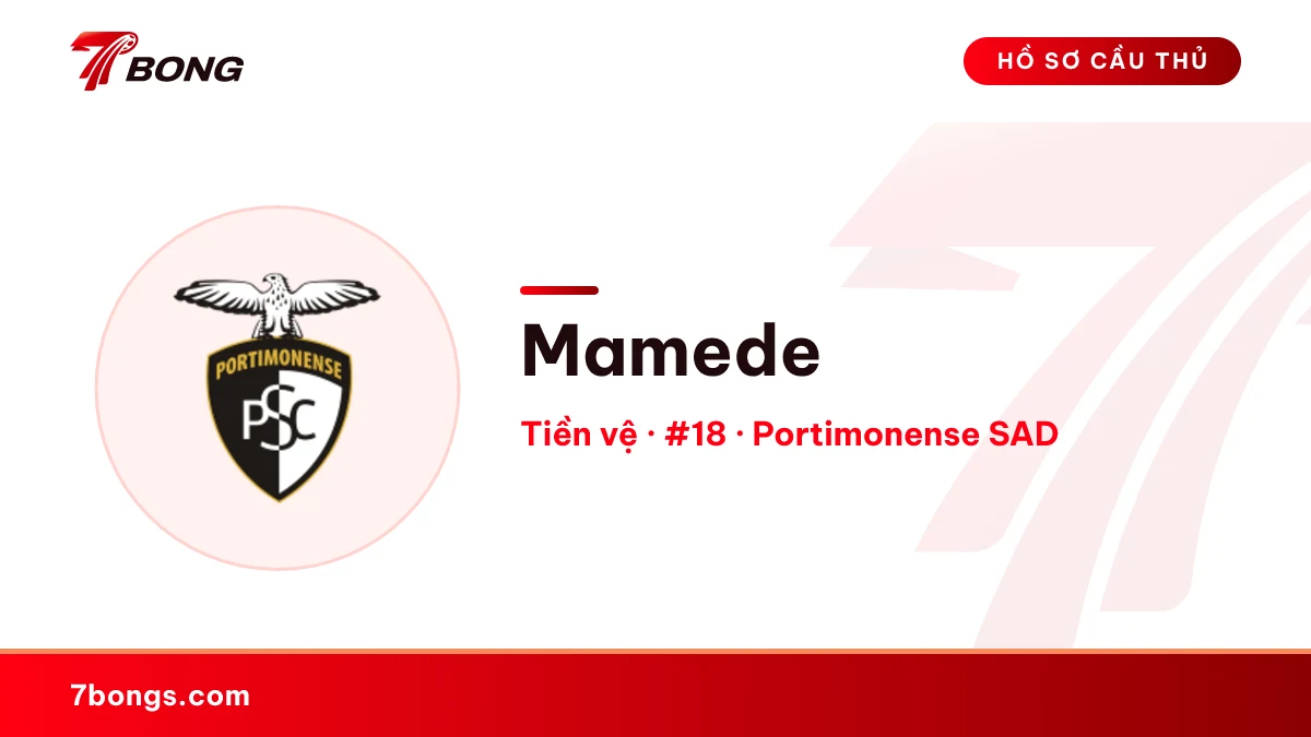 Mamede — Portimonense SAD