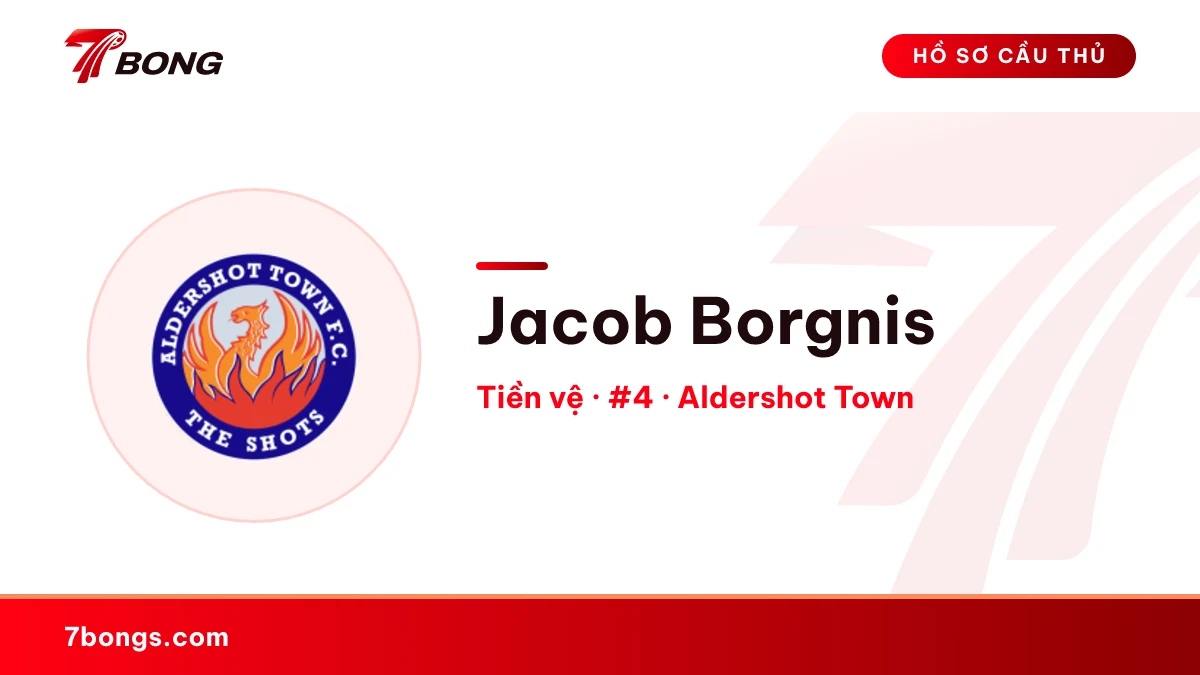 Jacob Borgnis — Aldershot Town