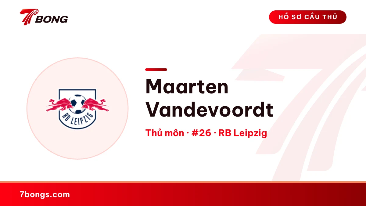 Maarten Vandevoordt — RB Leipzig