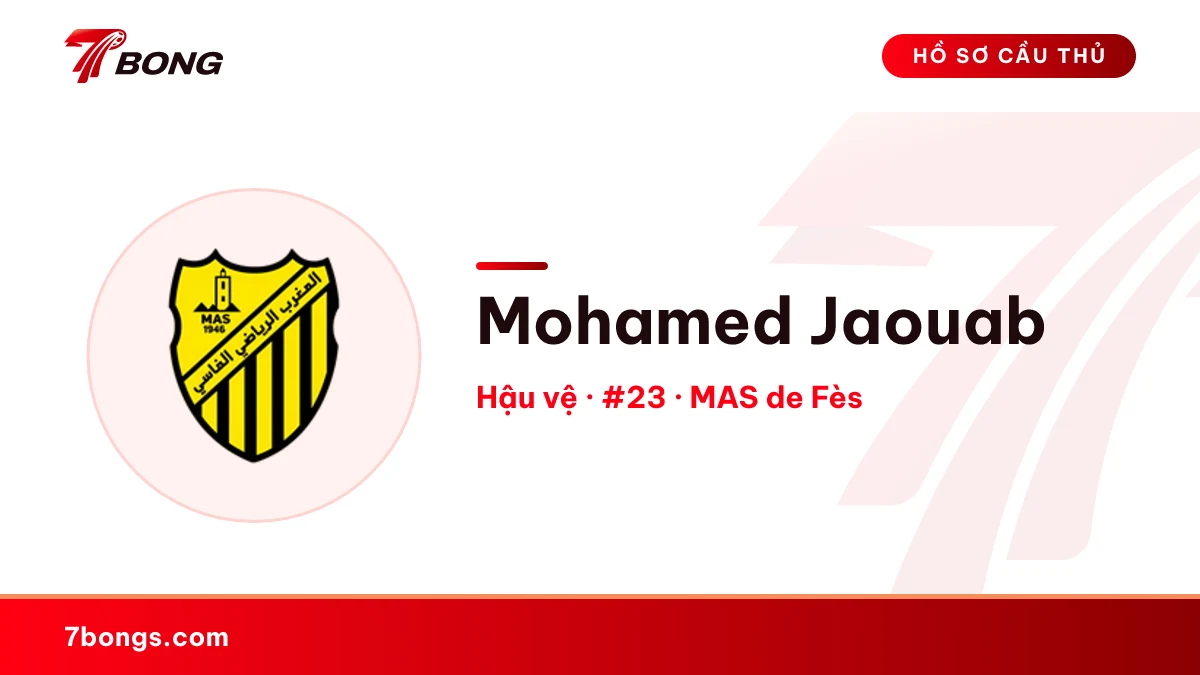 Mohamed Jaouab — MAS de Fès
