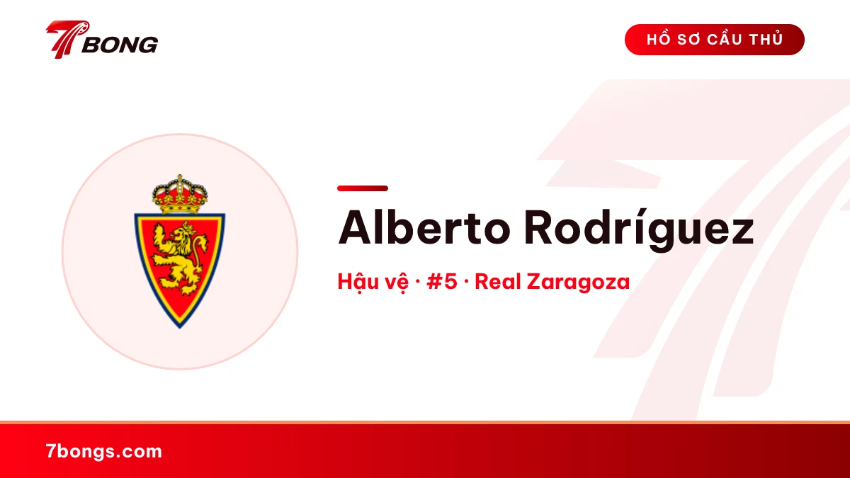Alberto Rodríguez — Real Zaragoza