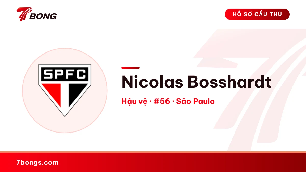 Nicolas Bosshardt — São Paulo