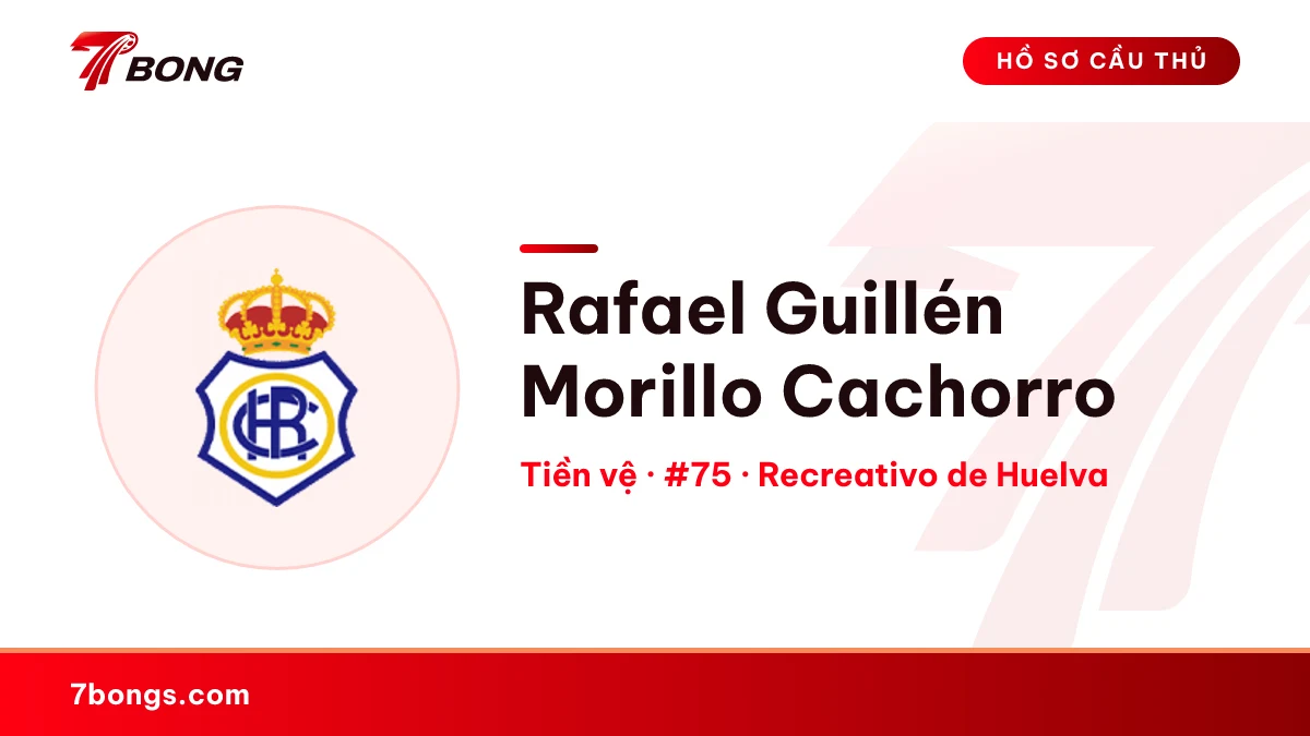 Rafael Guillén Morillo Cachorro — Recreativo de Huelva