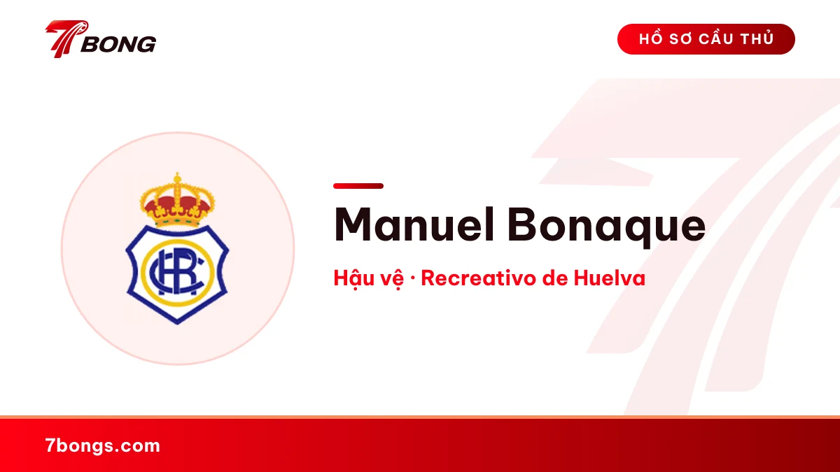 Manuel Bonaque — Recreativo de Huelva