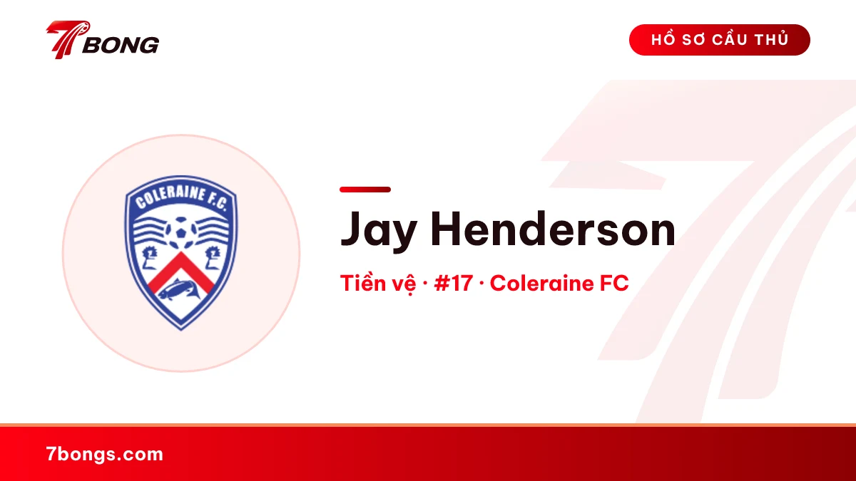 Jay Henderson — Coleraine FC