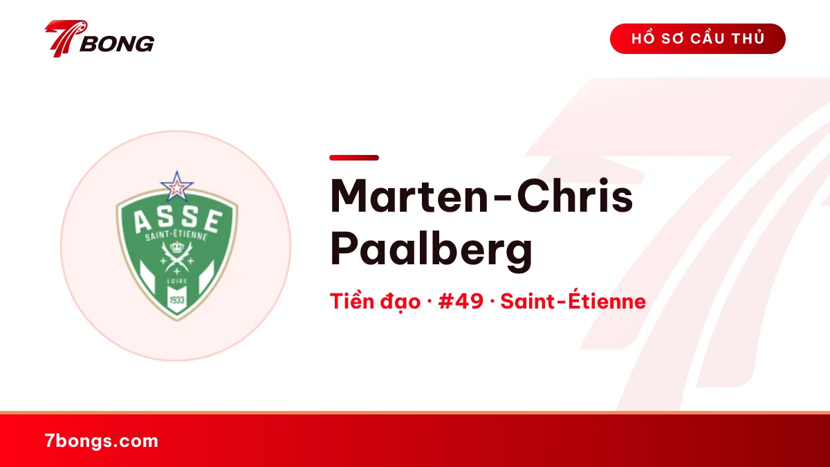 Marten-Chris Paalberg — Saint-Étienne