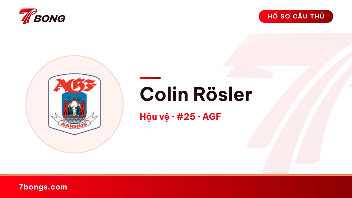 Colin Rösler — AGF