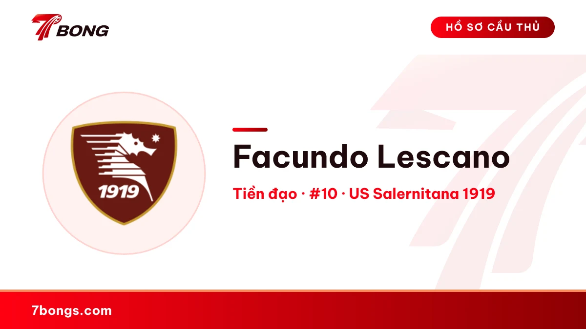 Facundo Lescano — US Salernitana 1919