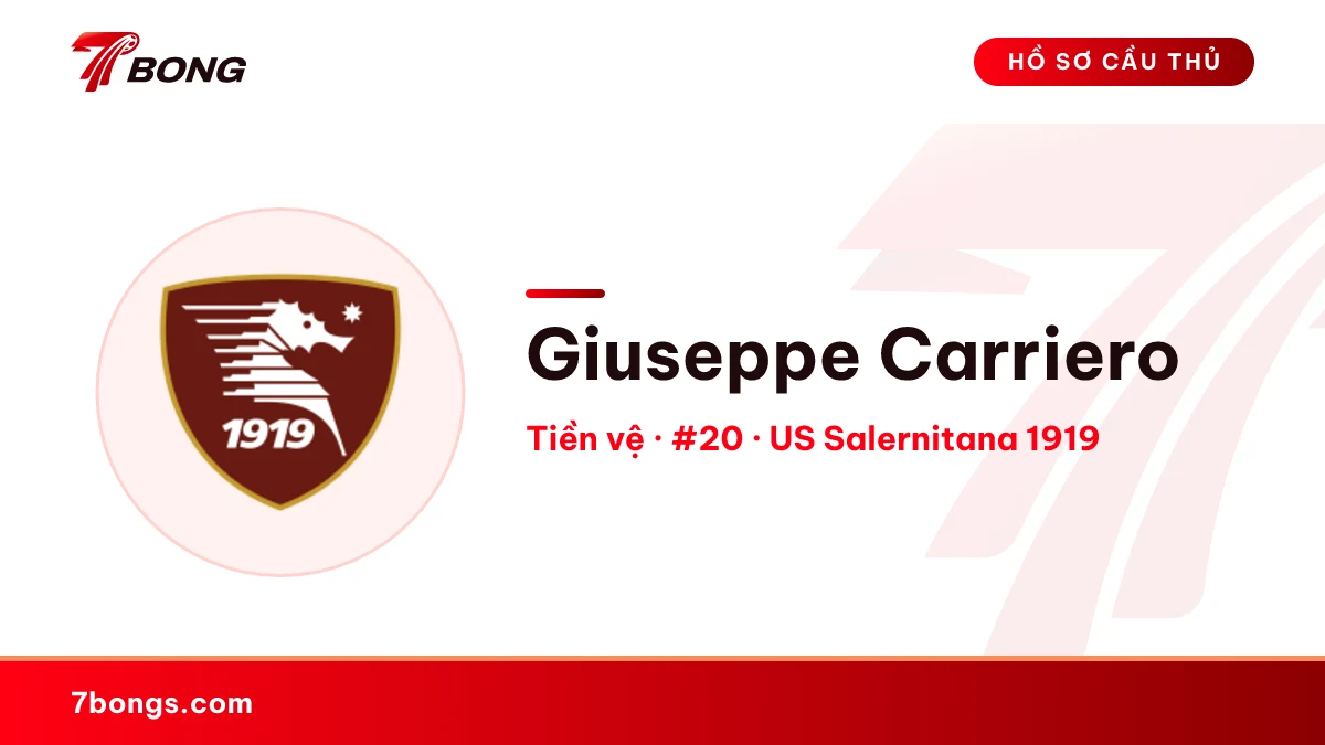 Giuseppe Carriero — US Salernitana 1919