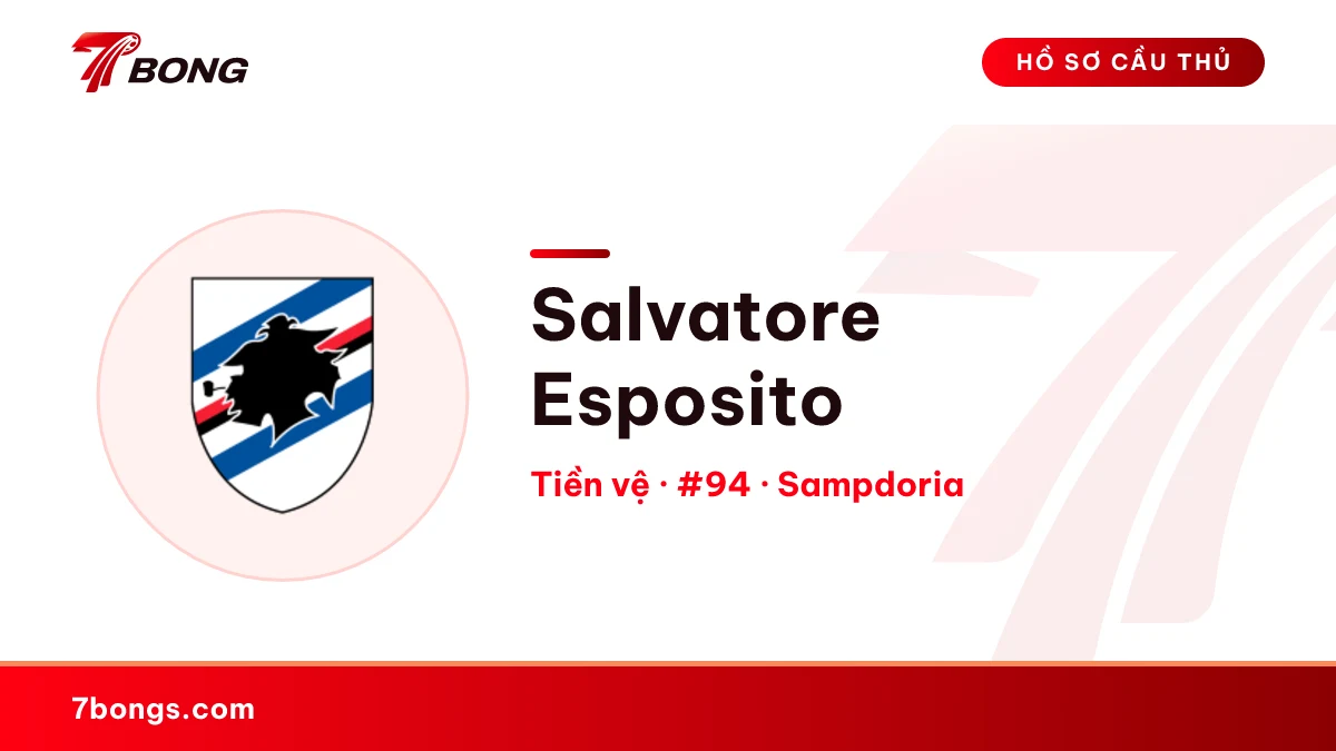 Salvatore Esposito — Sampdoria