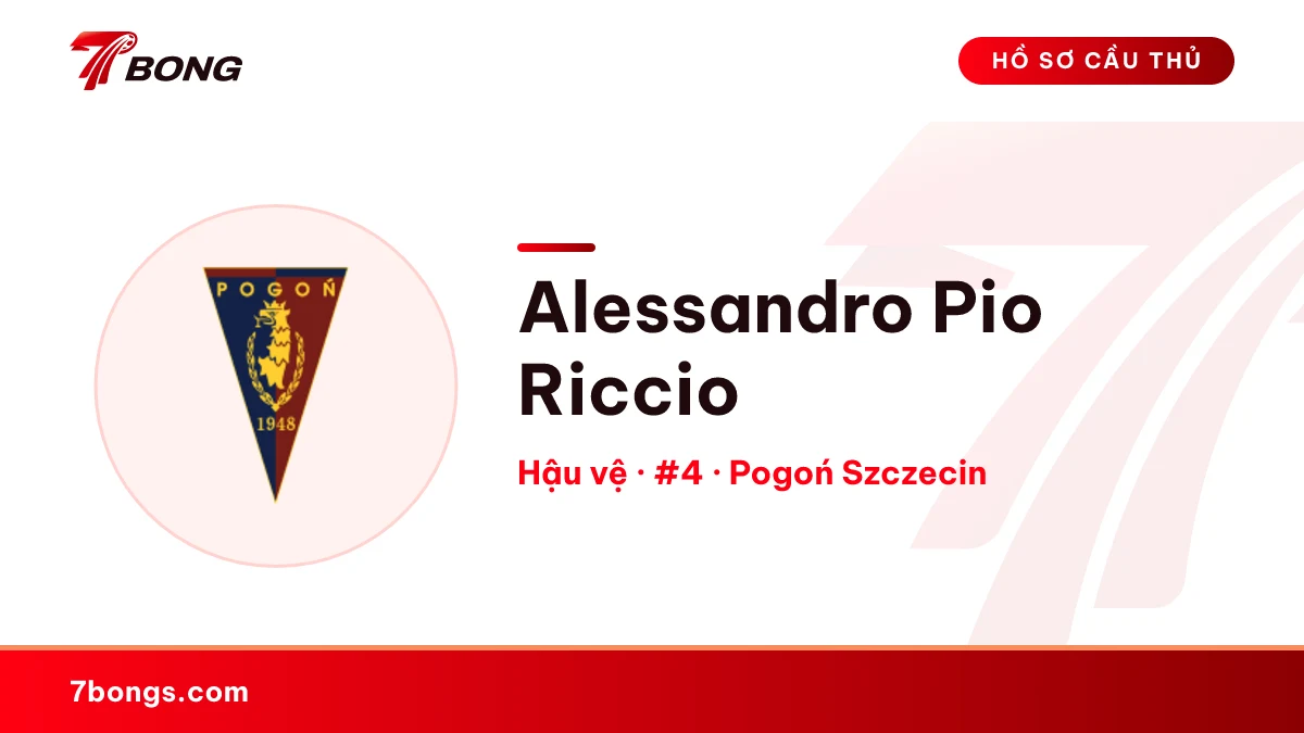 Alessandro Pio Riccio — Pogoń Szczecin