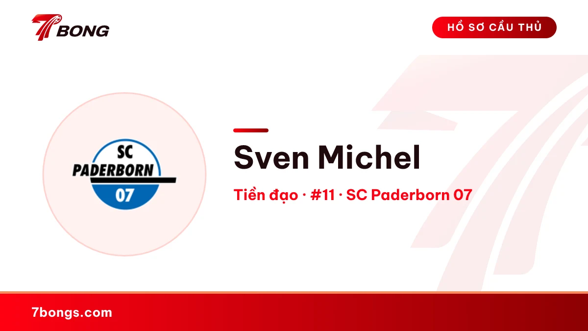 Sven Michel — SC Paderborn 07