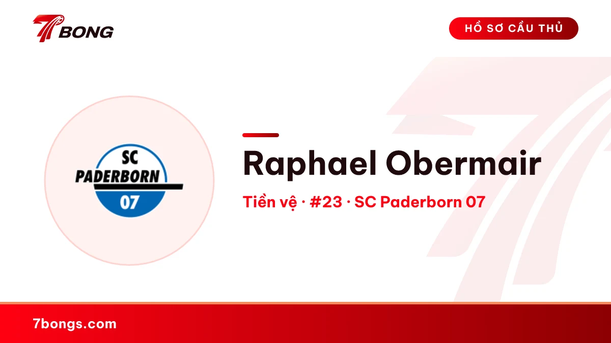 Raphael Obermair — SC Paderborn 07