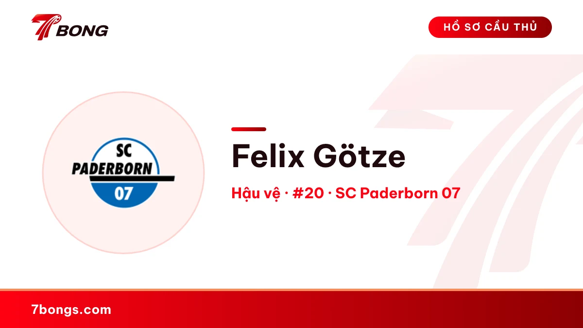 Felix Götze — SC Paderborn 07