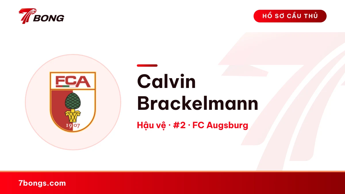 Calvin Brackelmann — FC Augsburg