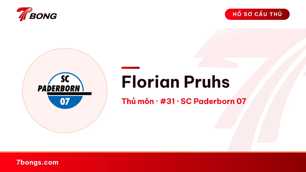Florian Pruhs — SC Paderborn 07