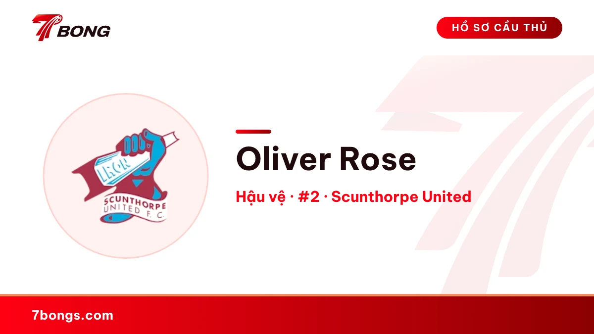 Oliver Rose — Scunthorpe United