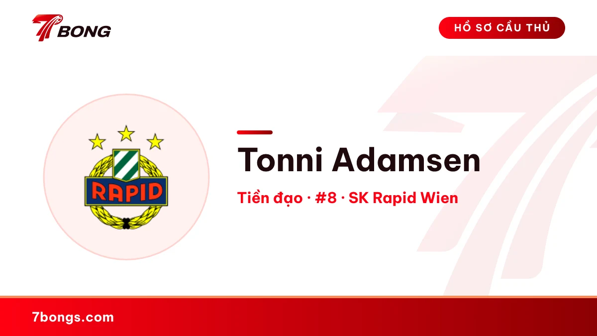 Tonni Adamsen — SK Rapid Wien