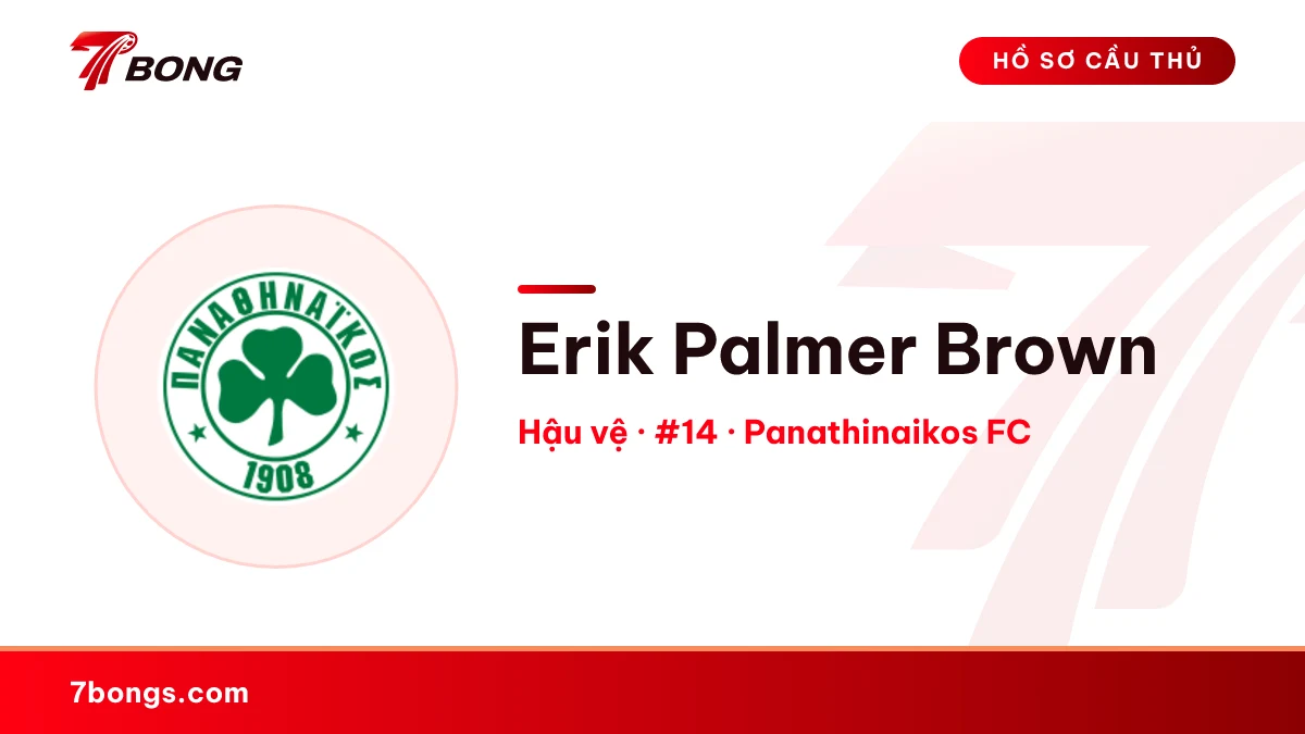 Erik Palmer Brown — Panathinaikos FC