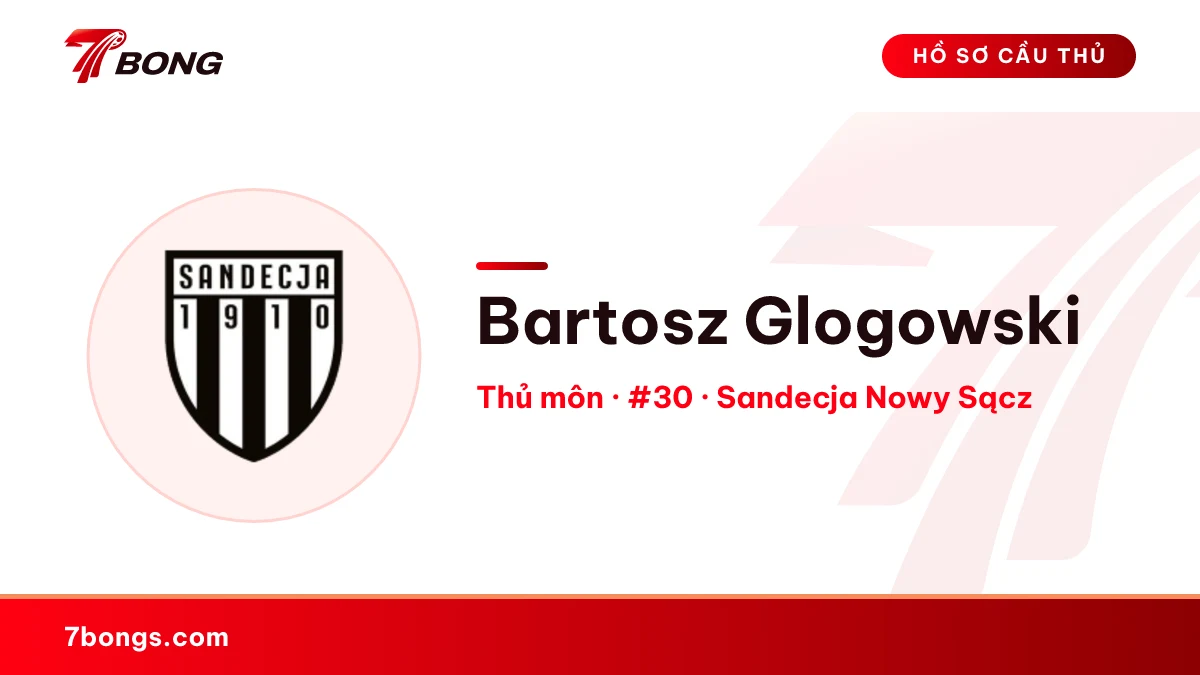 Bartosz Glogowski — Sandecja Nowy Sącz