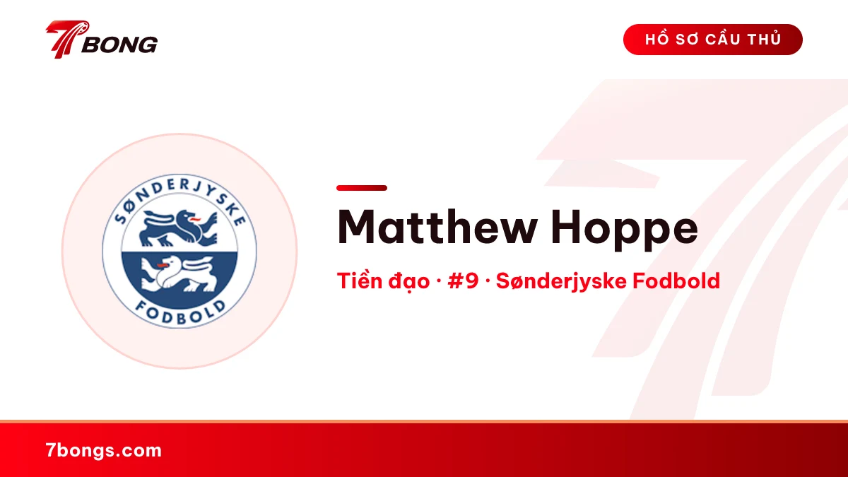 Matthew Hoppe — Sønderjyske Fodbold
