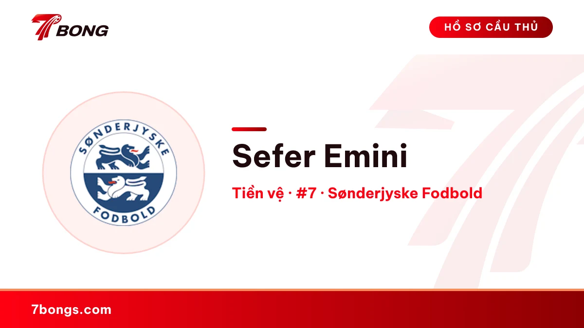 Sefer Emini — Sønderjyske Fodbold