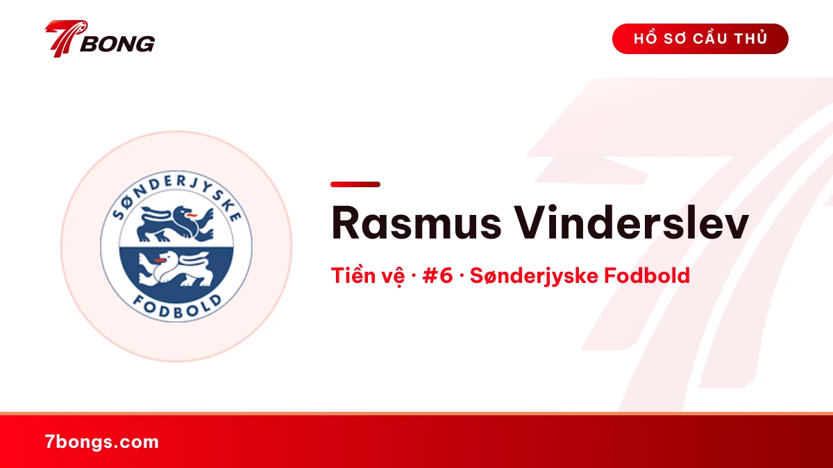 Rasmus Vinderslev — Sønderjyske Fodbold