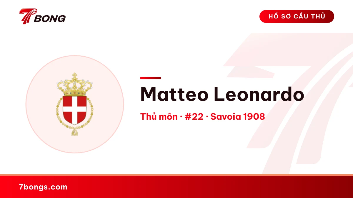 Matteo Leonardo — Savoia 1908