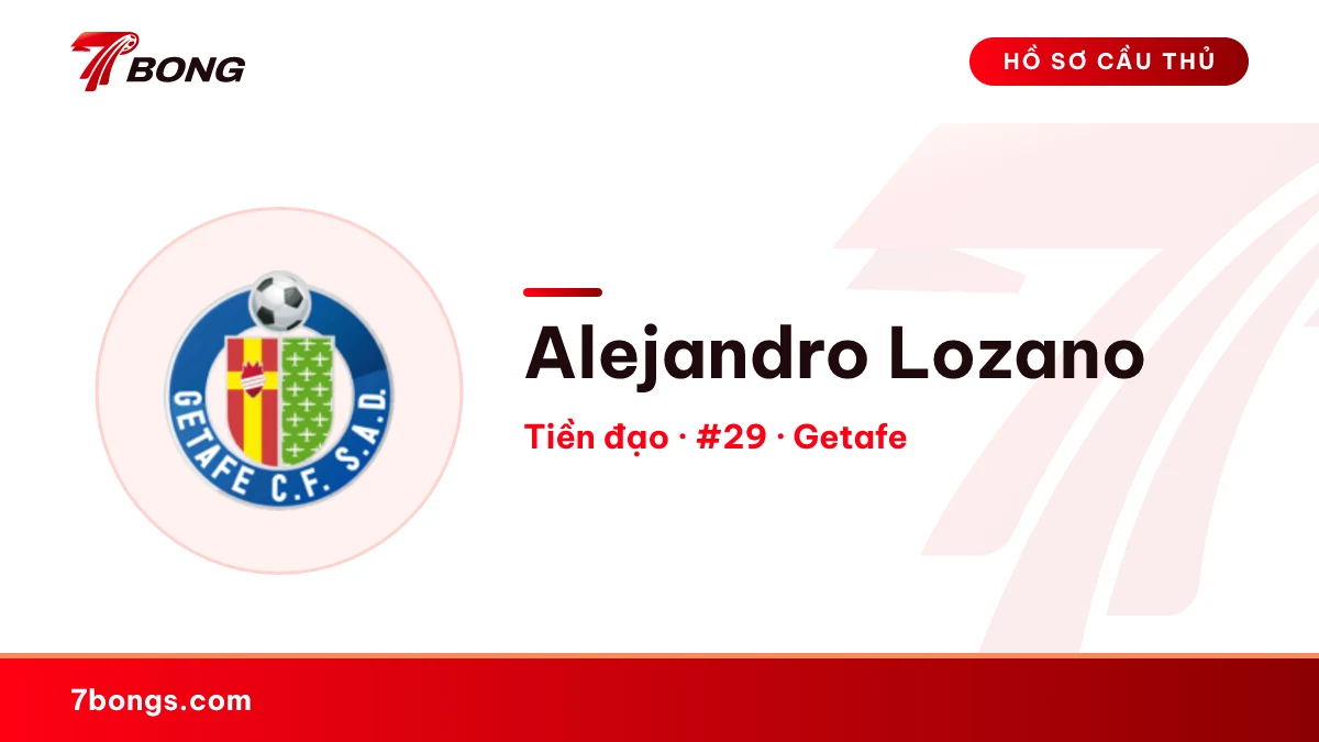 Alejandro Lozano — Getafe