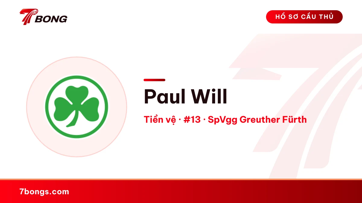 Paul Will — SpVgg Greuther Fürth