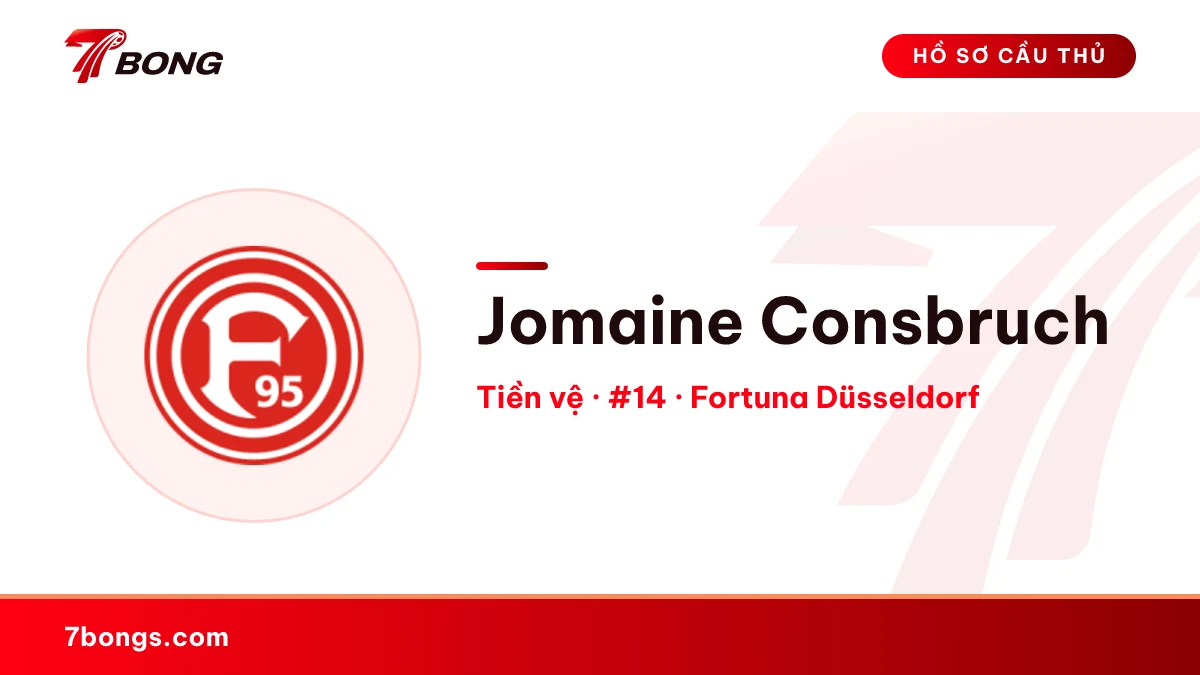 Jomaine Consbruch — Fortuna Düsseldorf