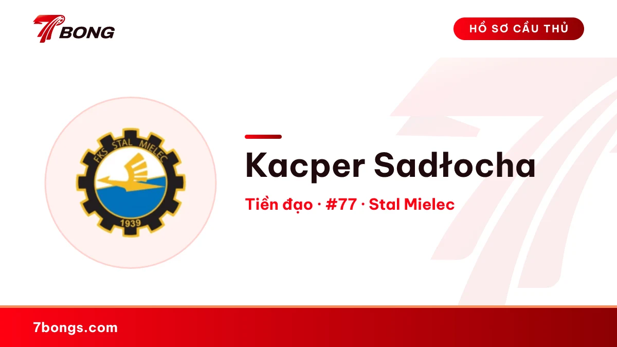 Kacper Sadłocha — Stal Mielec
