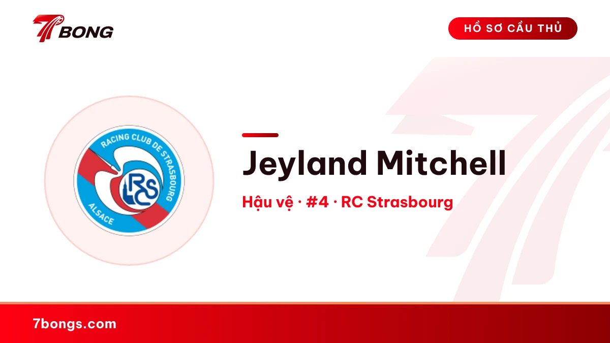 Jeyland Mitchell — RC Strasbourg