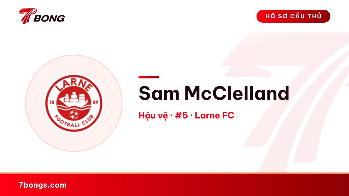 Sam McClelland — Larne FC