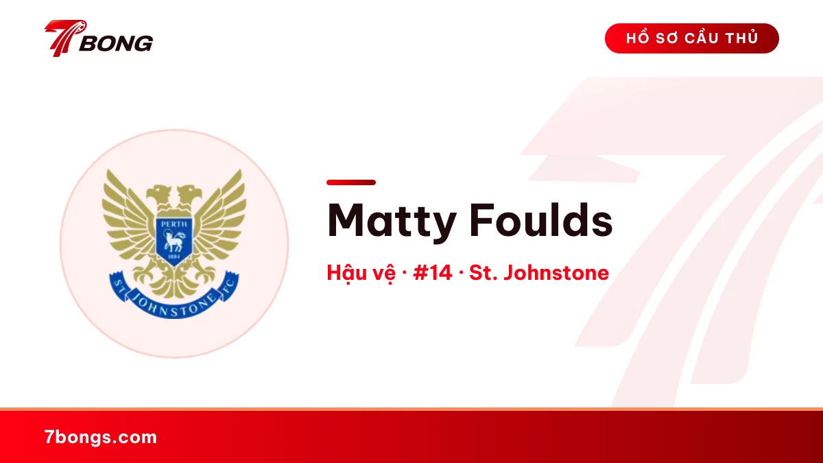 Matty Foulds — St. Johnstone
