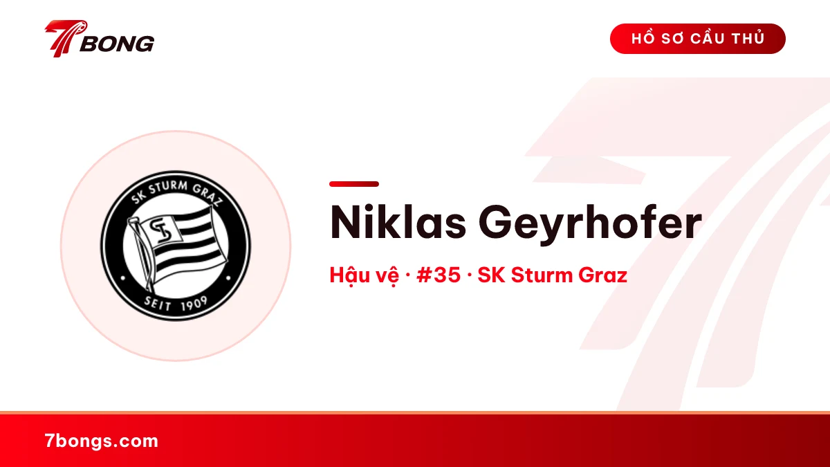 Niklas Geyrhofer — SK Sturm Graz