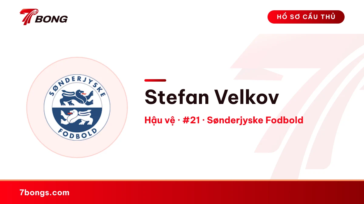 Stefan Velkov — Sønderjyske Fodbold