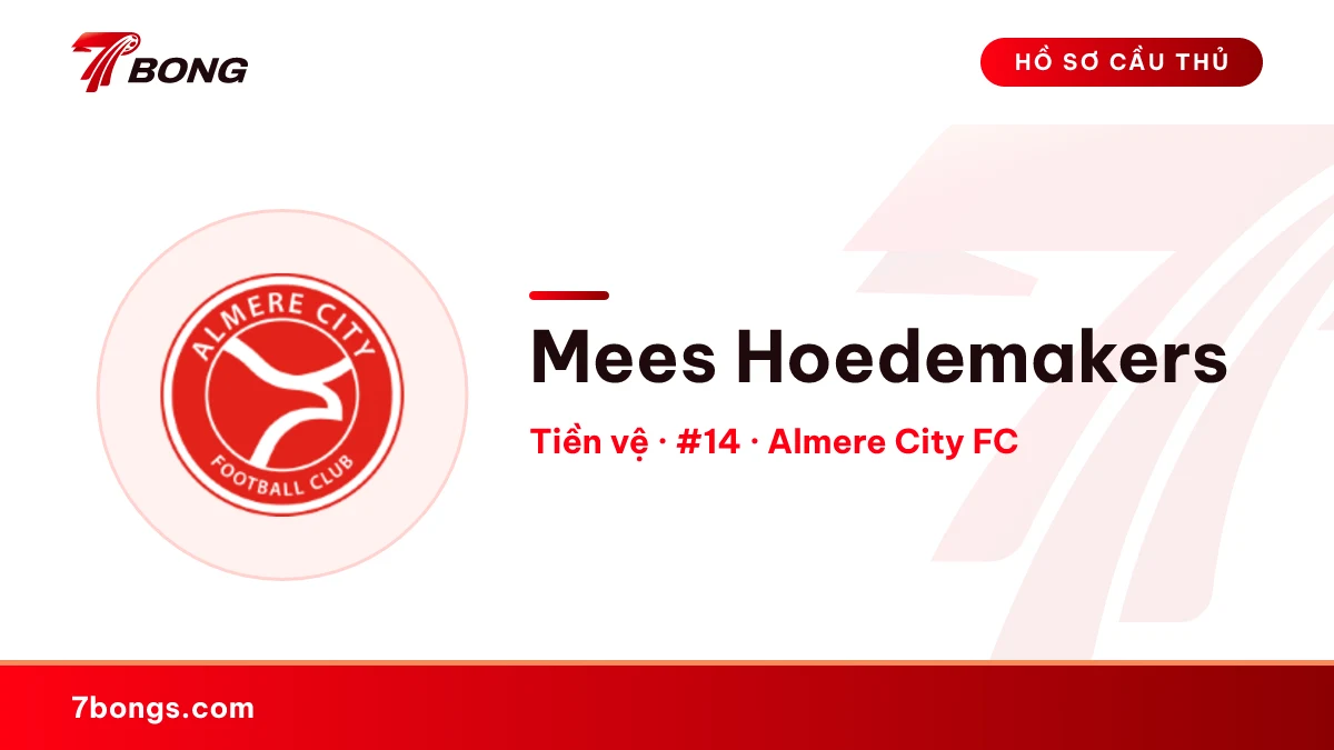 Mees Hoedemakers — Almere City FC