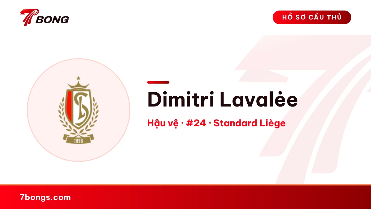 Dimitri Lavalėe — Standard Liège